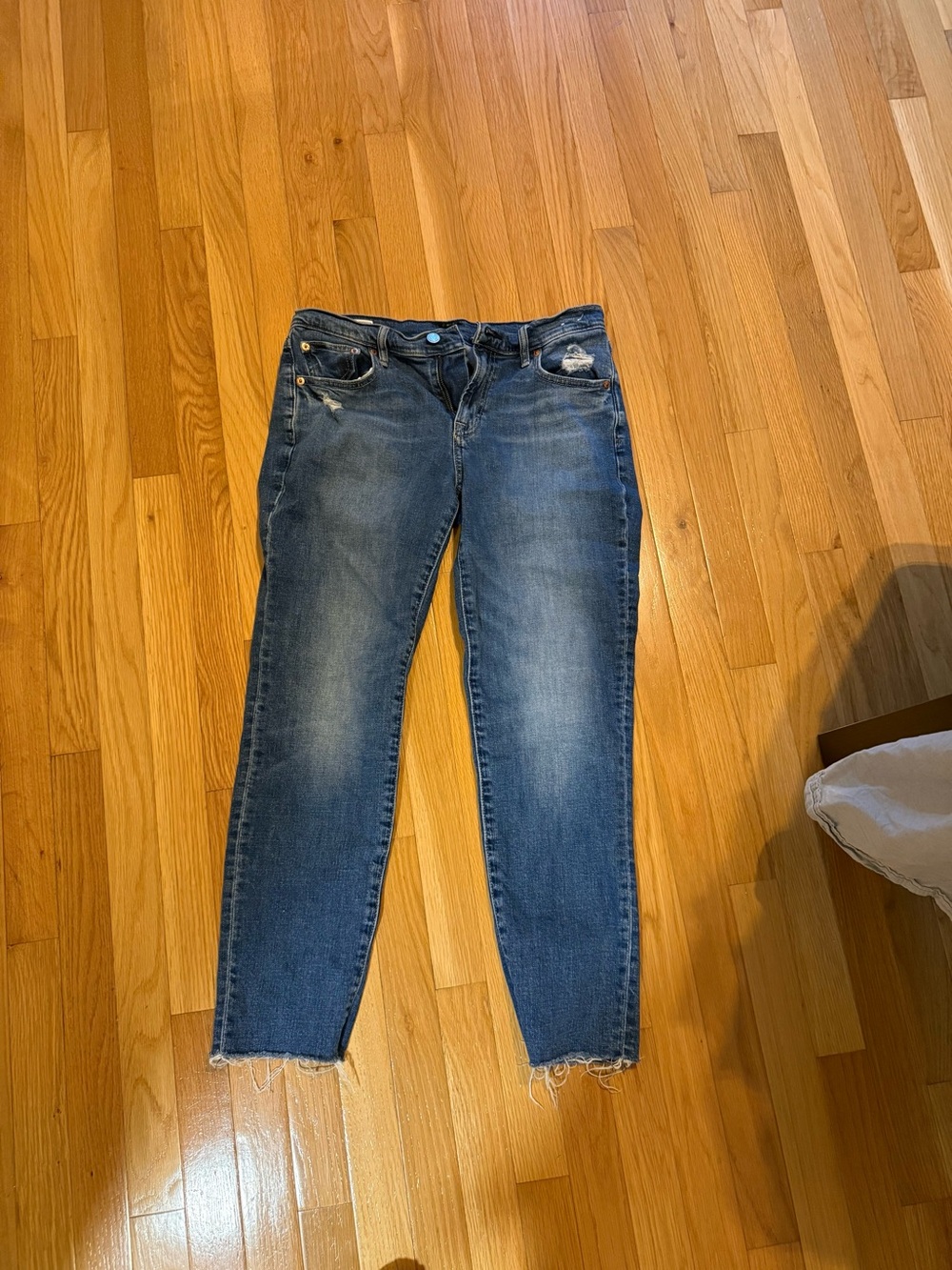 GAP Medium Blue Straight-Leg Women’s Jeans